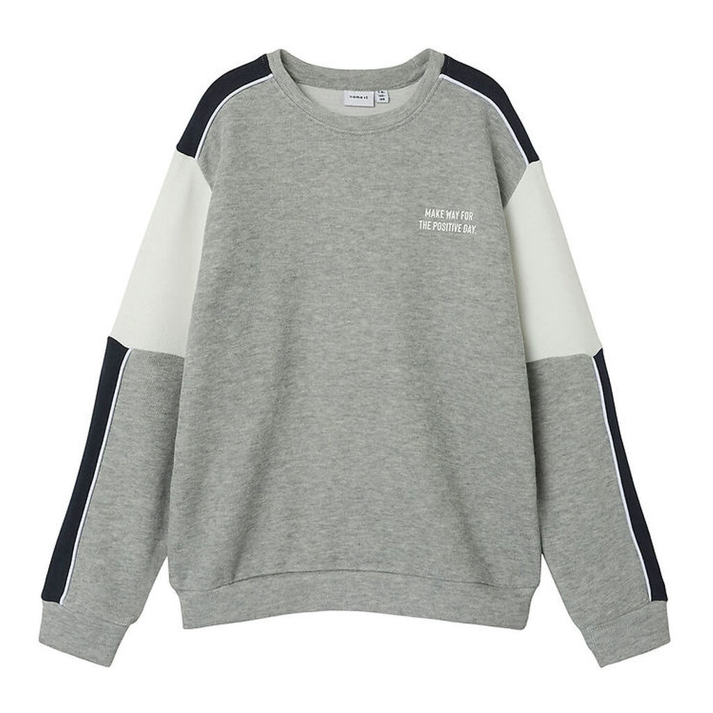 Name It Bluse - NmmRicce - Grey Melange