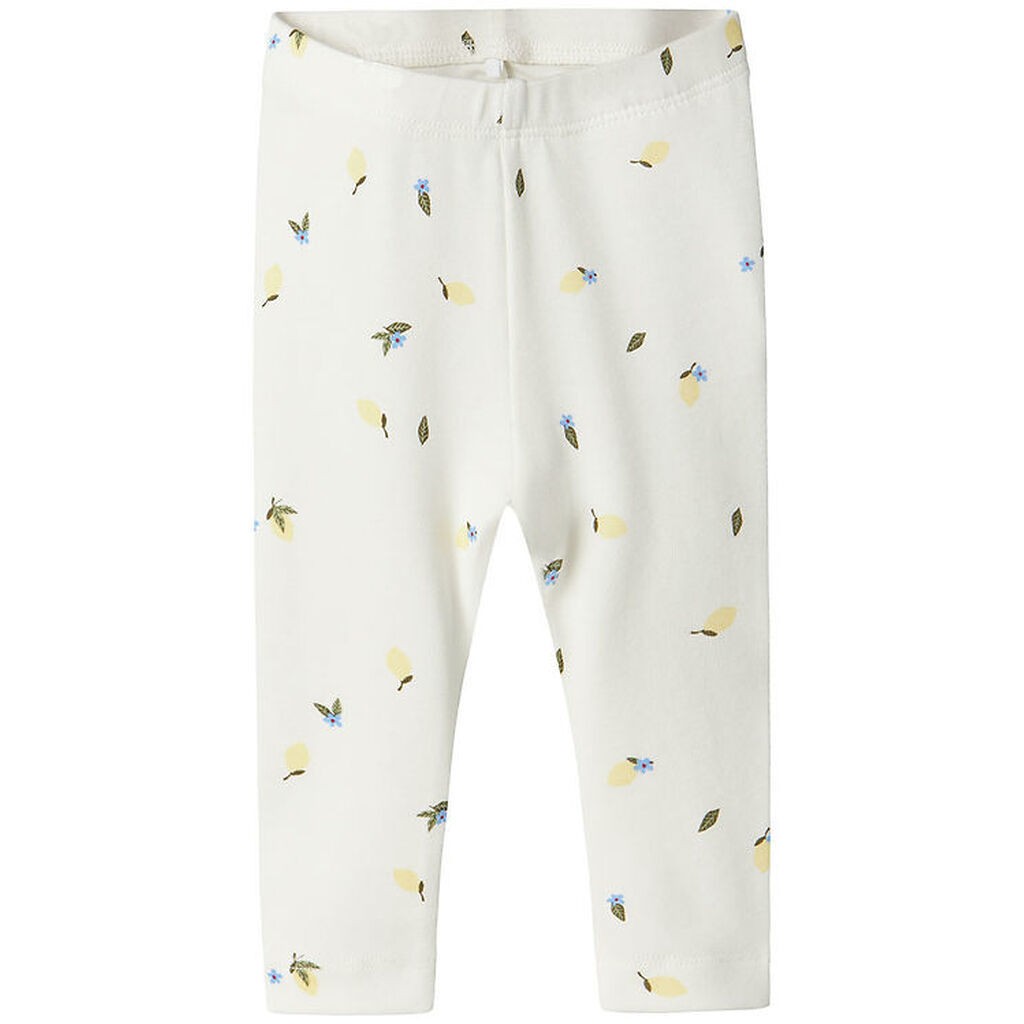 Name It Leggings - NbfFilly - Cloud Dancer