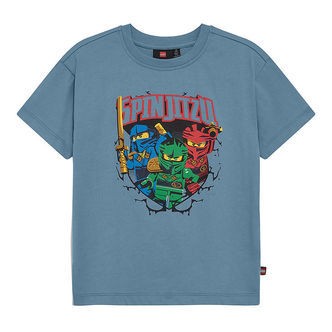 LEGOÂ® Wear Ninjago T-shirt - LwTaffy - Dusty Blue