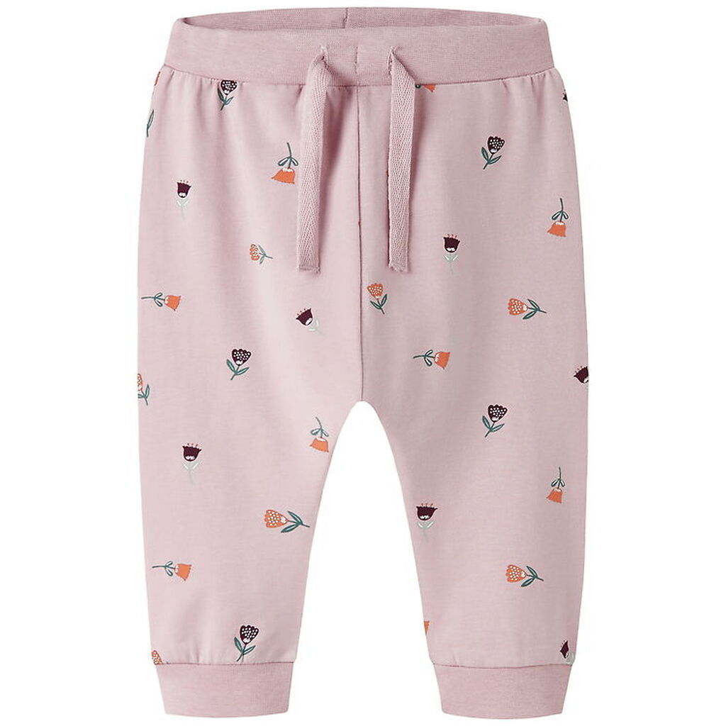 Name It Bukser - NbfVandora - Burnished Lilac/Flowers