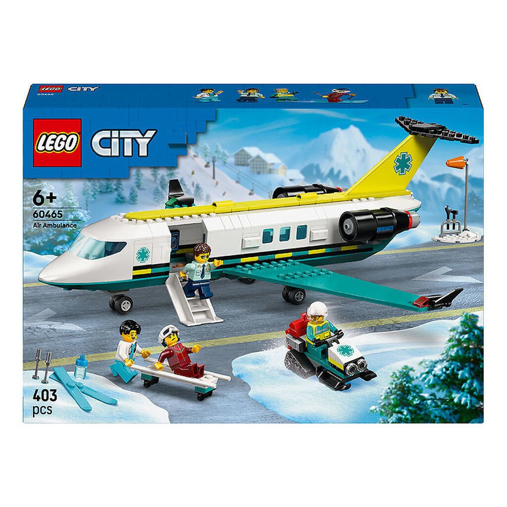 LEGOÂ® City - Ambulancefly 60465 - 403 dele