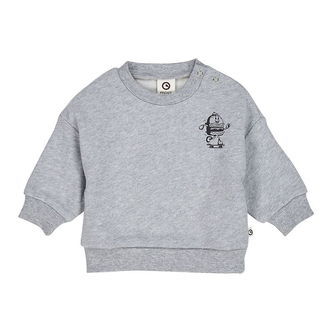 Müsli Sweatshirt - Burger - Pale Greymarl