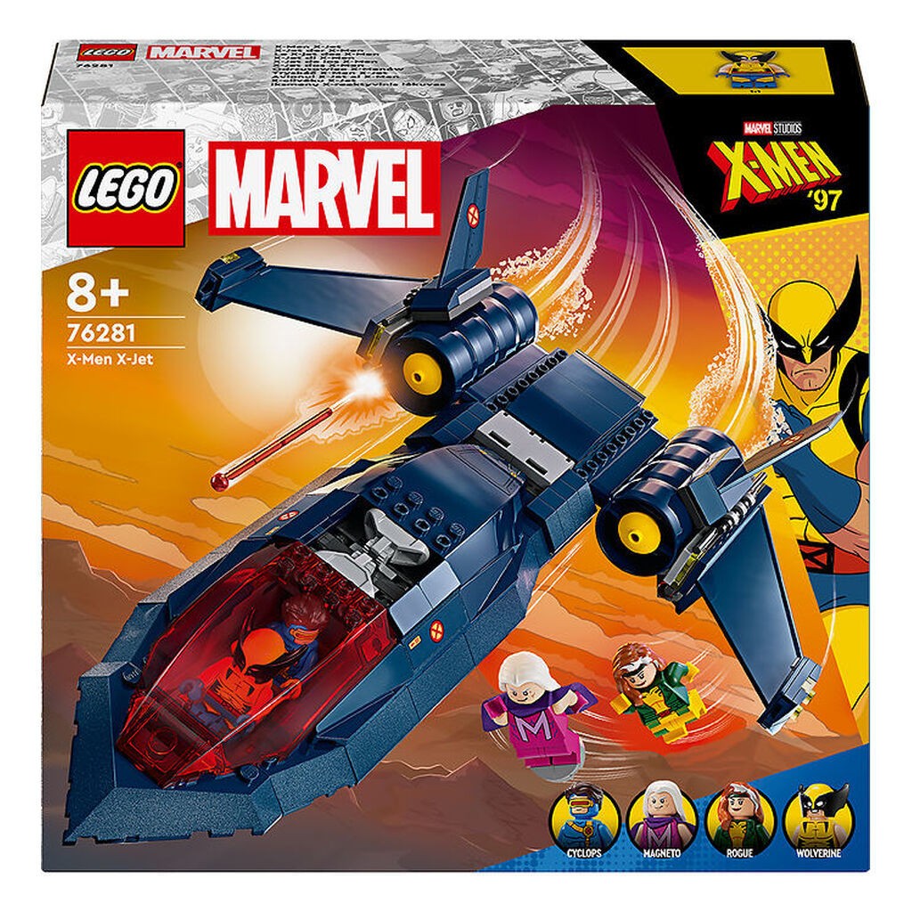 LEGOÂ® Marvel - X-Mens X-jet 76281 - 359 Dele