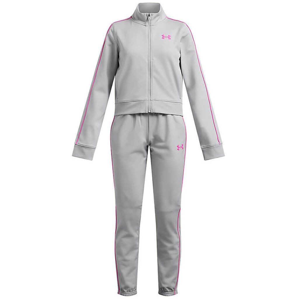 Under Armour Træningssæt - Cropped - Grå/Pink
