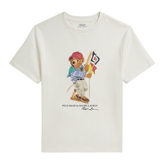 Polo Ralph Lauren T-shirt - Bear - Deckwash White