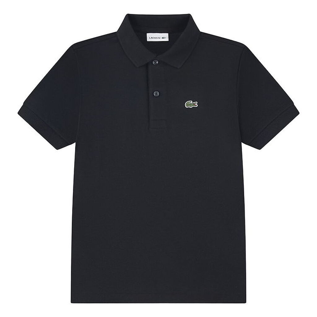 Lacoste Polo - Piqué - Sort