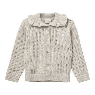 Sofie Schnoor Cardigan - Strik - Hennysk - Ecru Melange