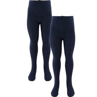 Name It Strømpebukser - Noos - Rib - NknPantyhose - 2-pak - Dark