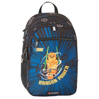 LEGOÂ® Ninjago Rygsæk - Blå/Sort m. Print
