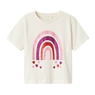 Name It T-shirt - NmfBetria - Sea Salt