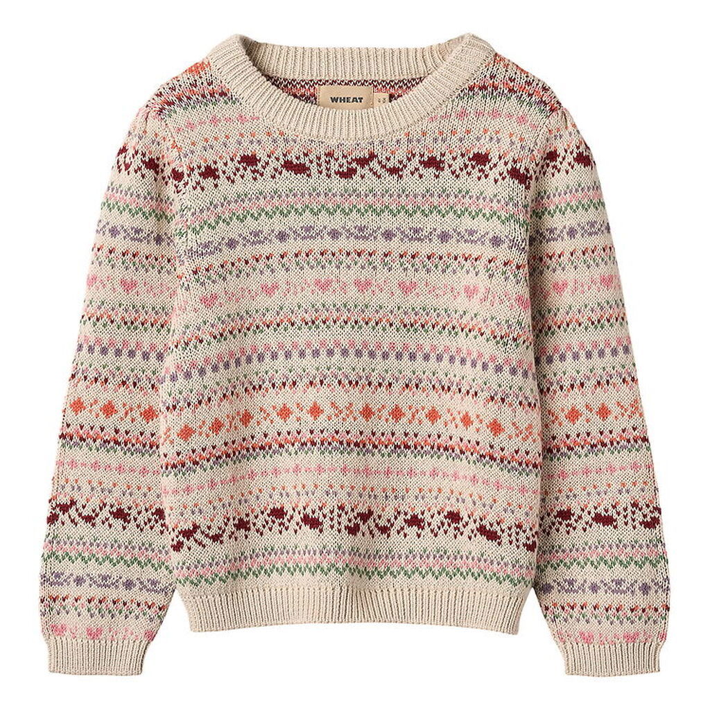 Wheat Bluse - Strik - Olga - Multi