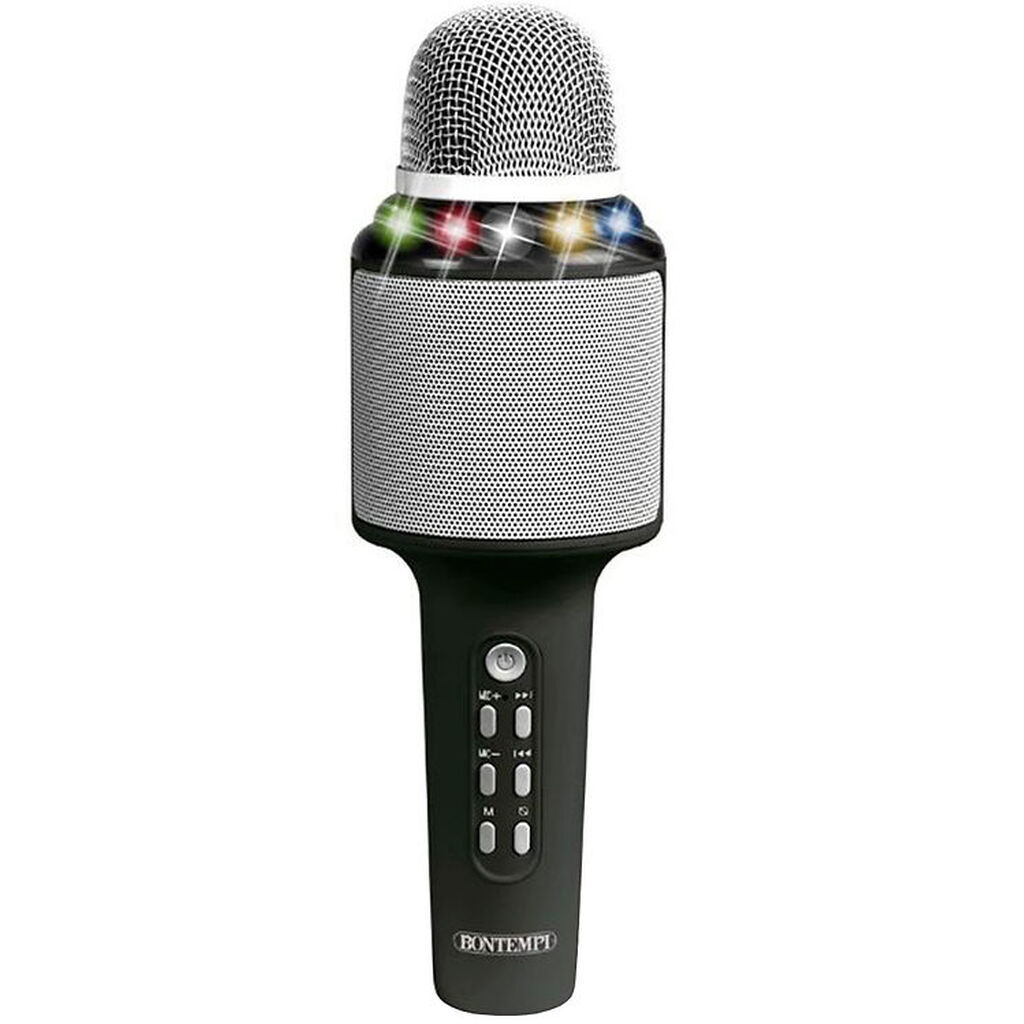 Bontempi Mikrofon m. Lys - Trådløs - Karaoke