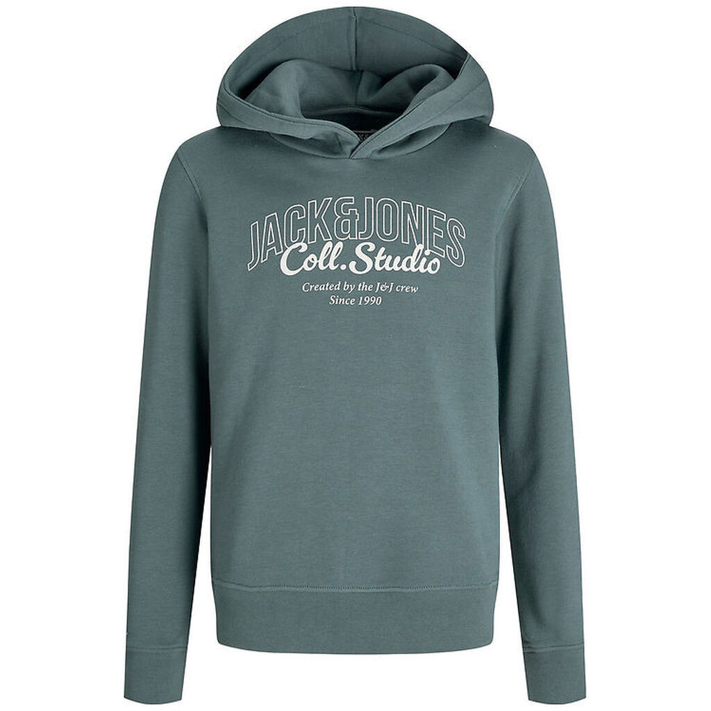 Jack & Jones Hættetrøje - JjMakoto - Stormy Weather/Big Print