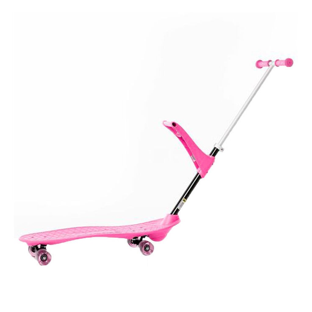 Ookkie Skateboard - Kids Learner Skateboard - Pink