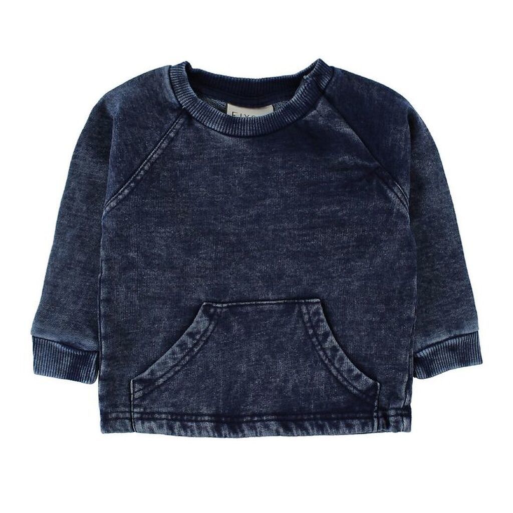 Fixoni Sweatshirt - Mørk Denim