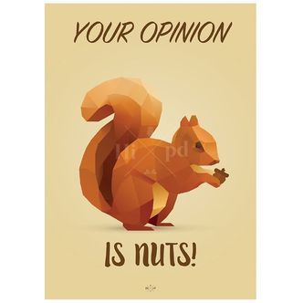 Hipd Plakat - A4 - Nuts