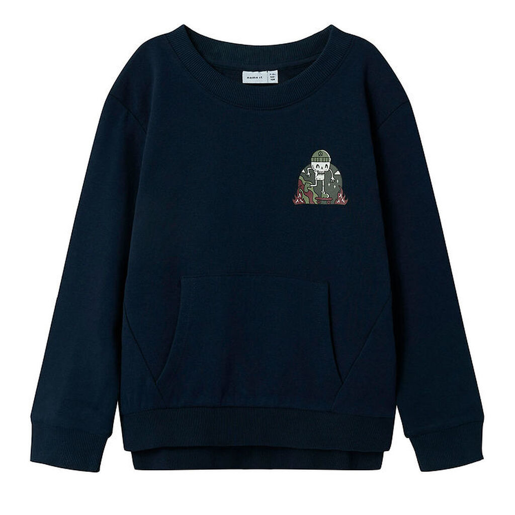 Name It Sweatshirt - NkmTofigo - Navy Blazer m. Print