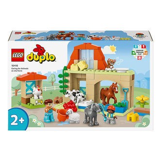 LEGOÂ® DUPLO - Pasning Af Bondegårdens Dyr 10416 - 74 Dele