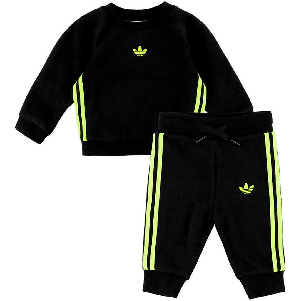 adidas Originals Sweatsæt - Sort/Signal Green