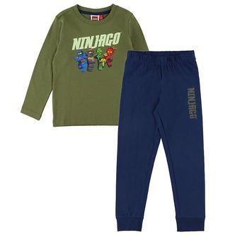 LEGOÂ® Ninjago Nattøj - LwAiko 106 - Armygrøn/Navy m. Selvlysende