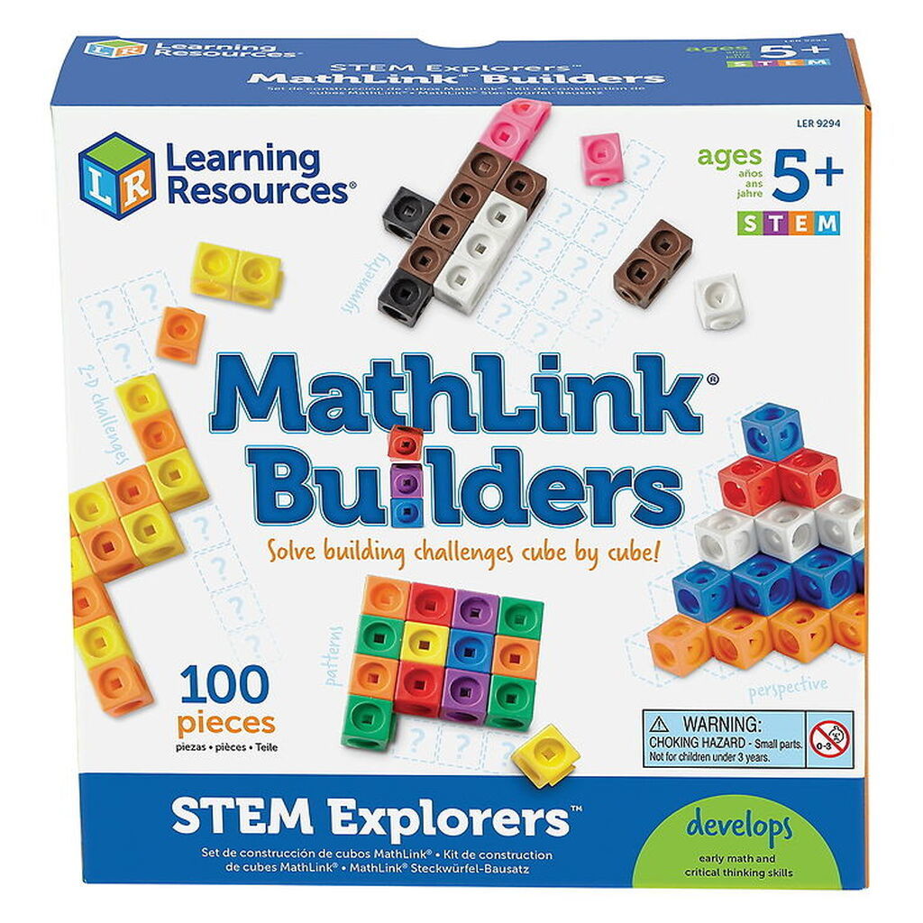 Learning Resources Legetøj - MathLink Cubes - Byg