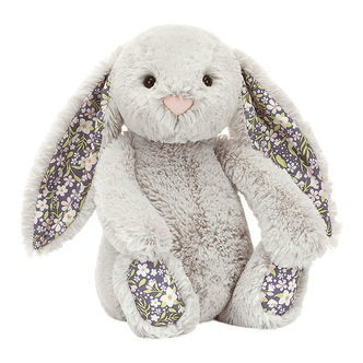 Jellycat Bamse - 12x31 cm - Blossom Silver Bunny 'Bloom' Origina