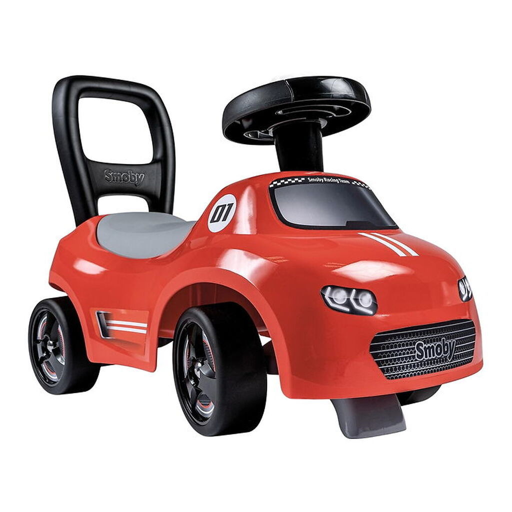 Smoby Gåvogn - Red Auto Ride-On