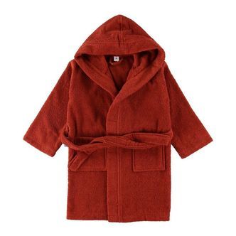 Nørgaard Madsens Badekåbe - 4 år - Dusty Rød