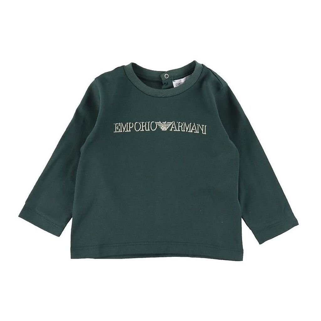 Emporio Armani Bluse - Green Gables m. Print