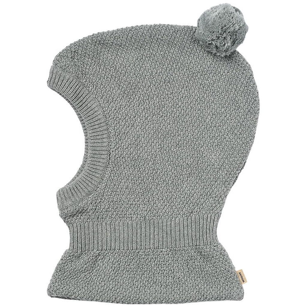 Wheat Elefanthue - 2-lags - Strik - Pomi - Grey Melange