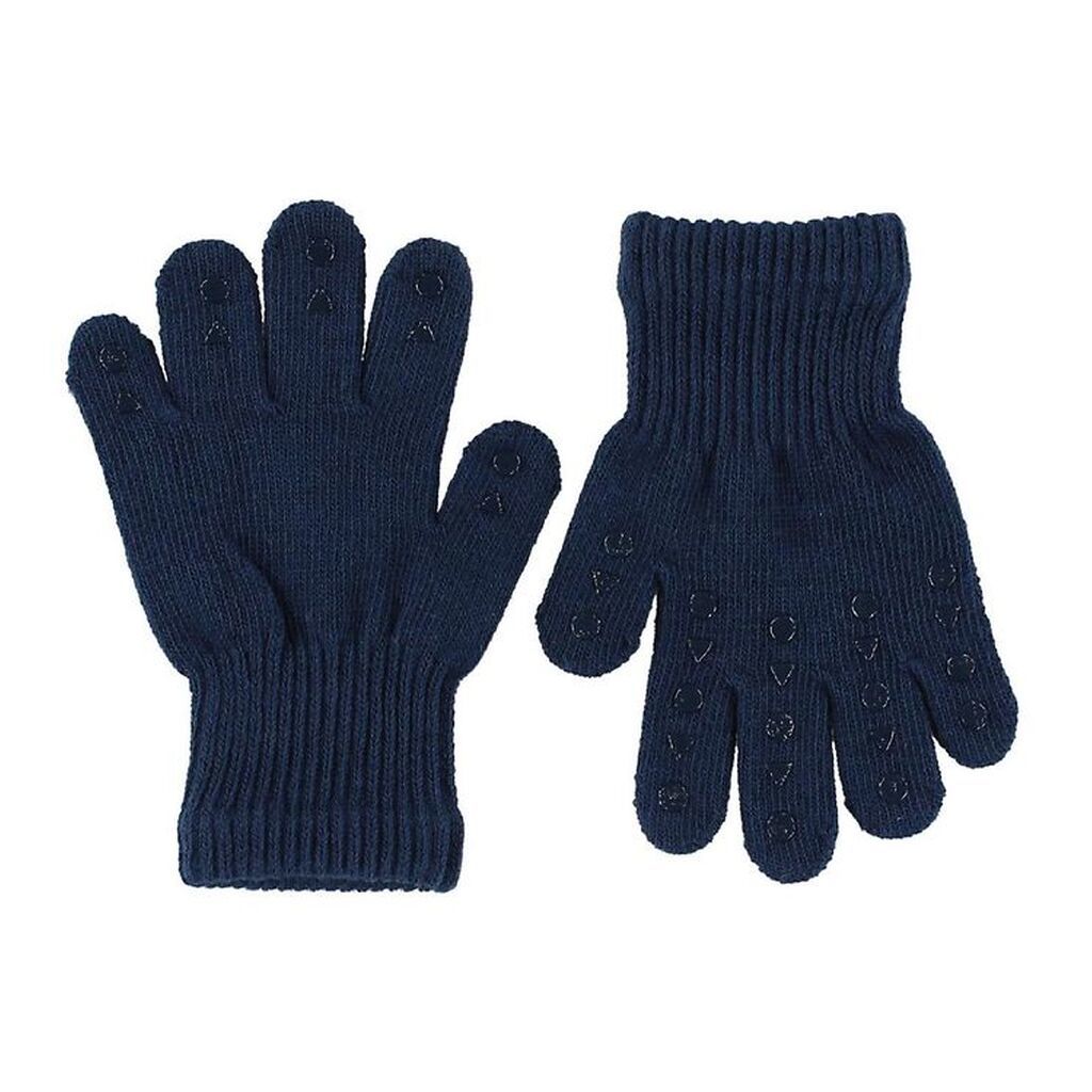 GoBabyGo Handsker - Navy m. Dupper