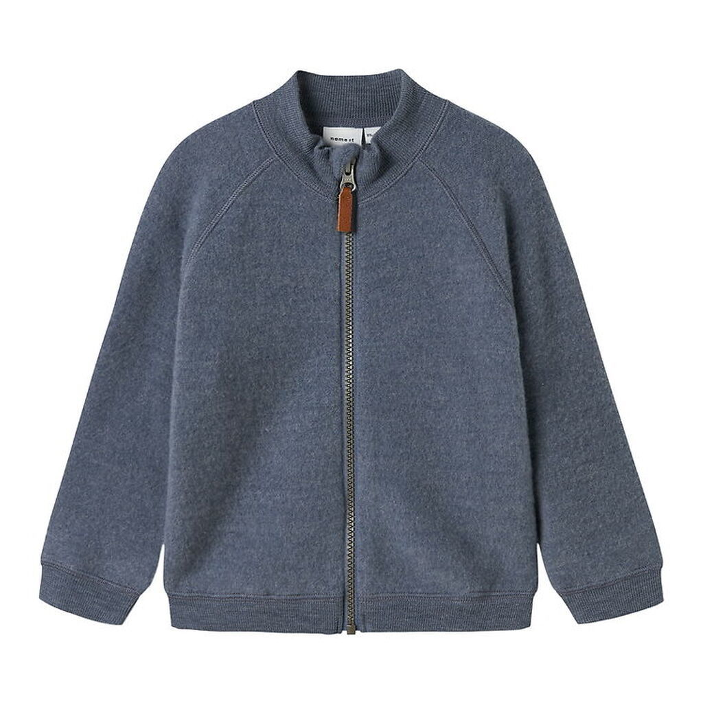 Name It Cardigan - Uld - NmmWmino - Folkstone Gray