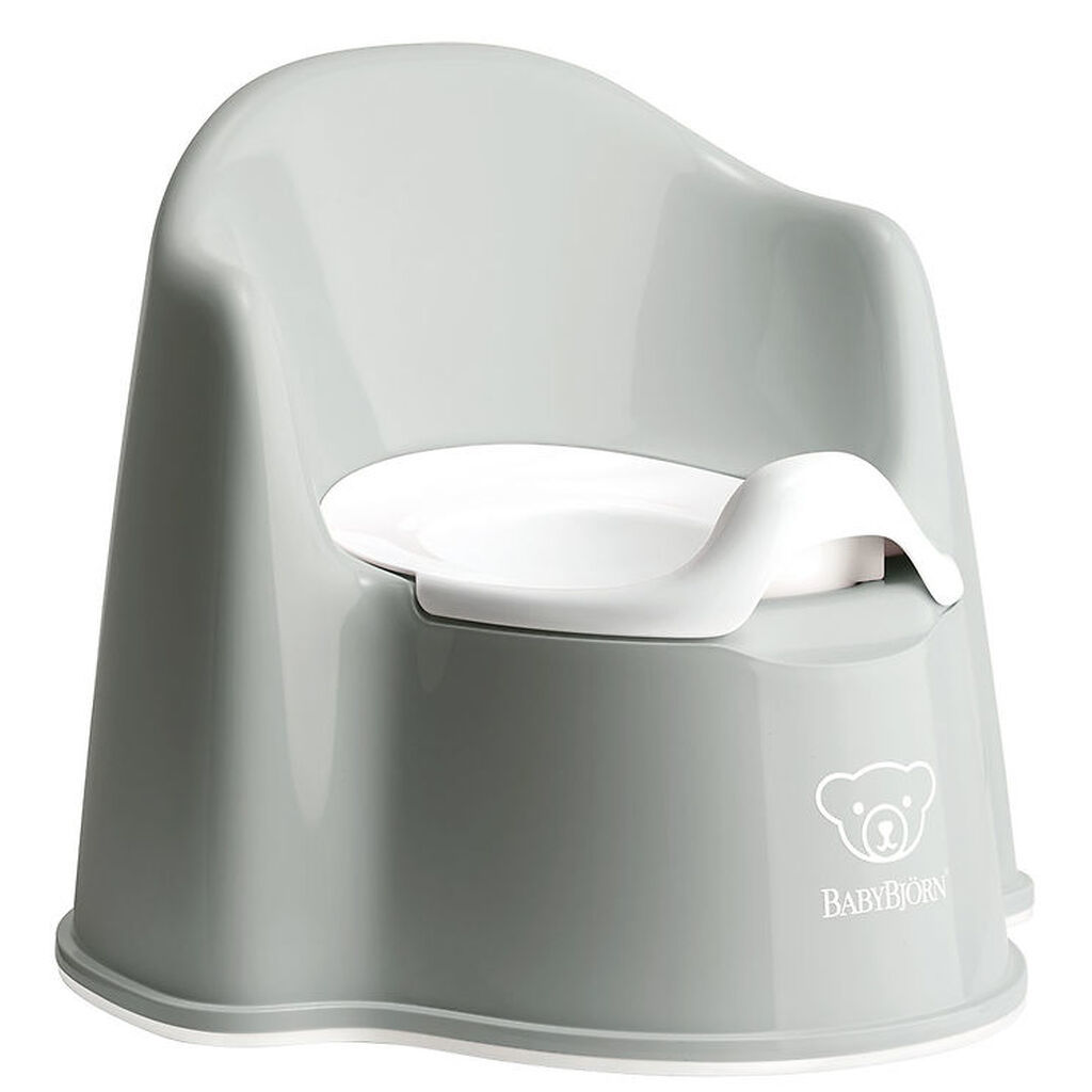 BabyBjörn Pottestol - Grå/Hvid