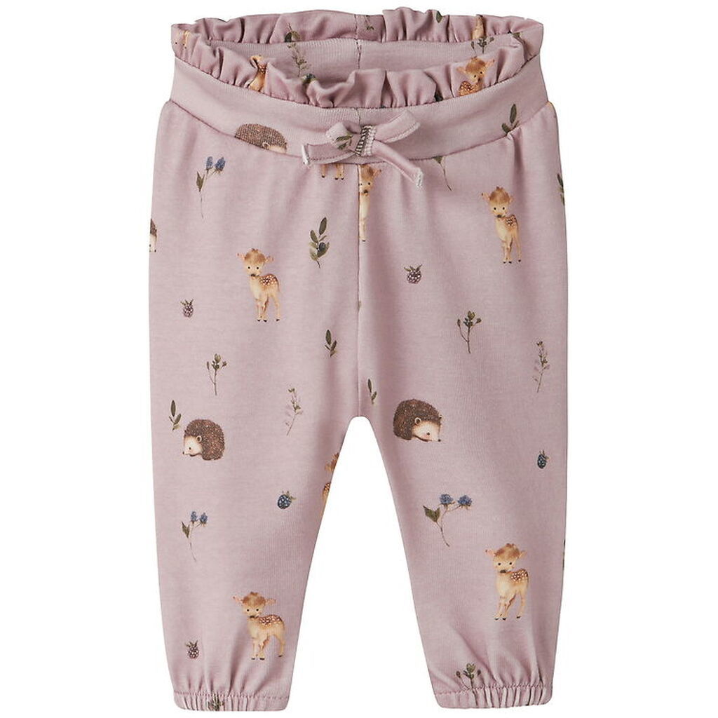 Name It Bukser - NbfOtia - Burnished Lilac m. Dyr