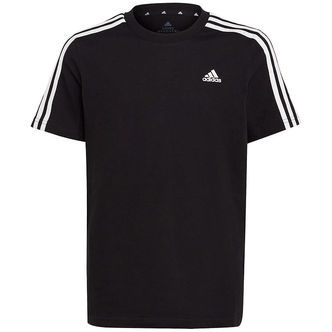 adidas Performance T-Shirt - U 3S TEE - Sort/Hvid