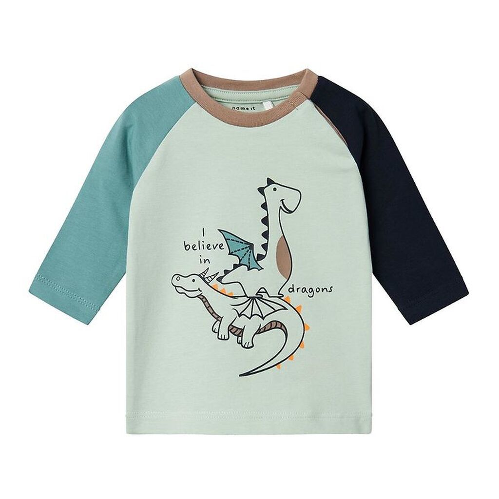 Name It Bluse - NbmDish - Silt Green