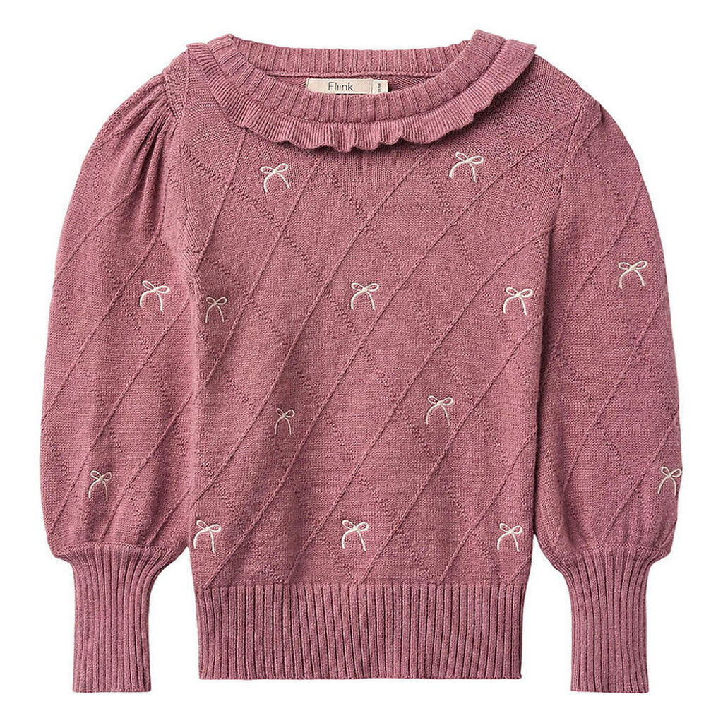 Fliink Bluse - Strik - Viskoseblanding - Alon - Ash Rose