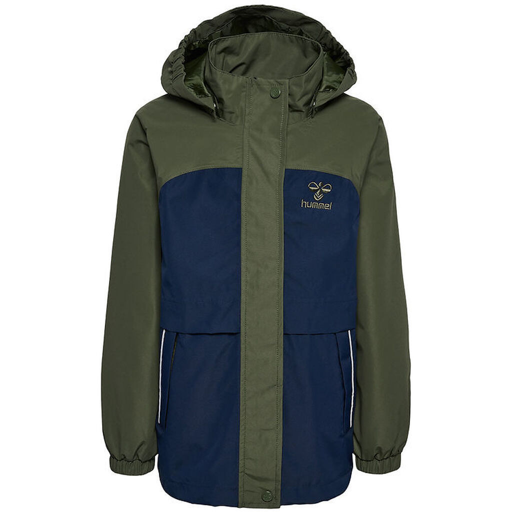 Hummel Skaljakke - hmlMonsun Tex - Olive Night