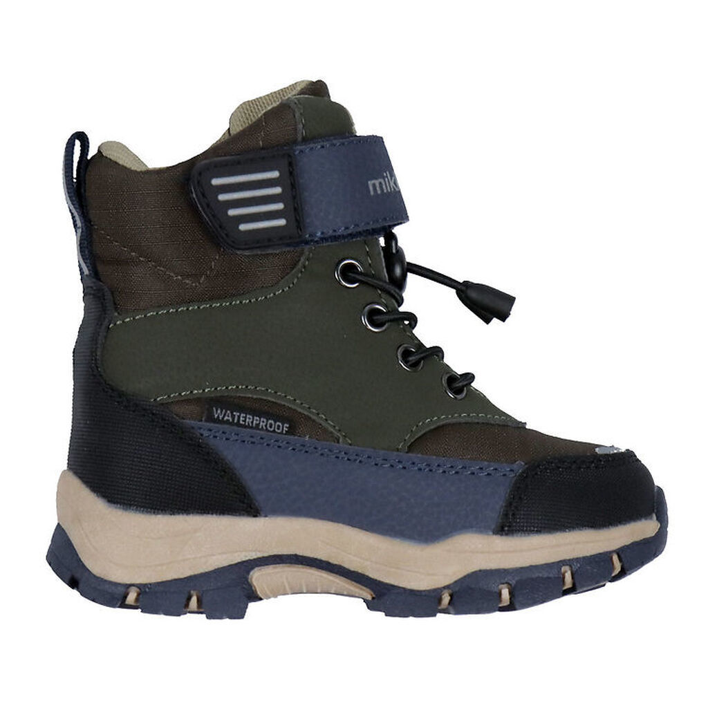 Mikk-Line Vinterstøvler - Tex Velcro - Chocolate Chip