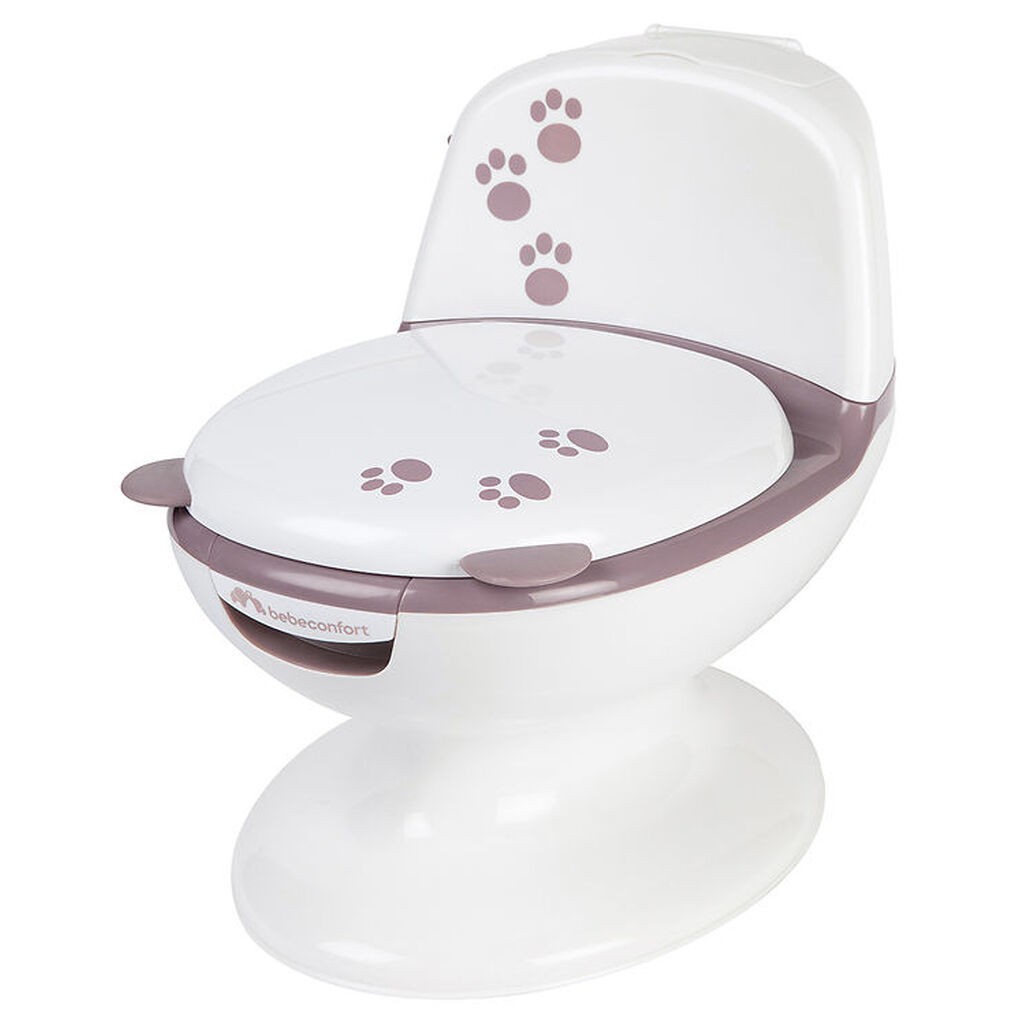 Bebeconfort Toilet - Mini - Hvid/Lavendel m. Bjørn