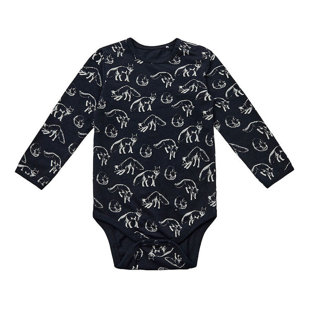 Petit by Sofie Schnoor Body l/æ - Dark Blue m. Ulve