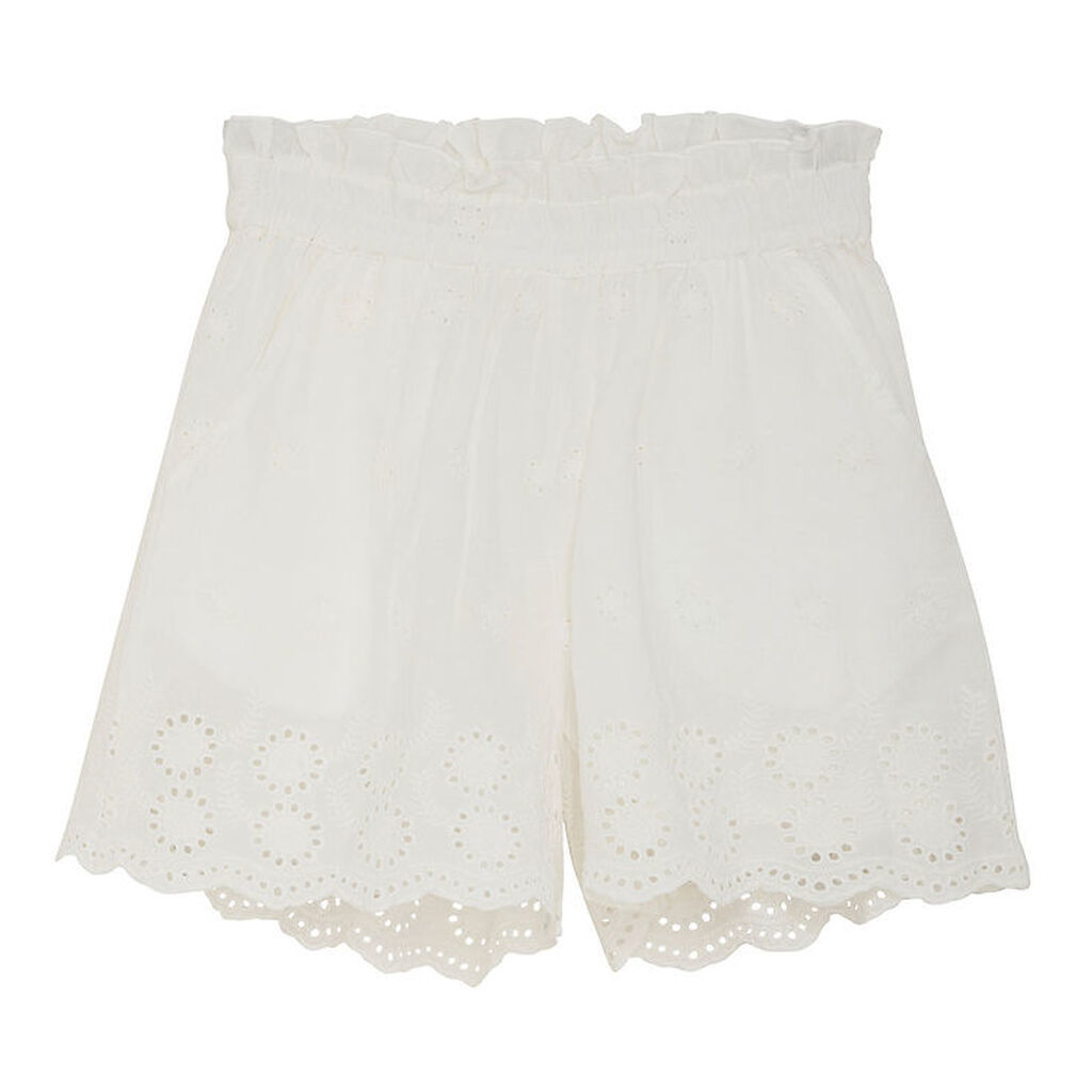 Creamie Shorts - Embroidery - Cloud