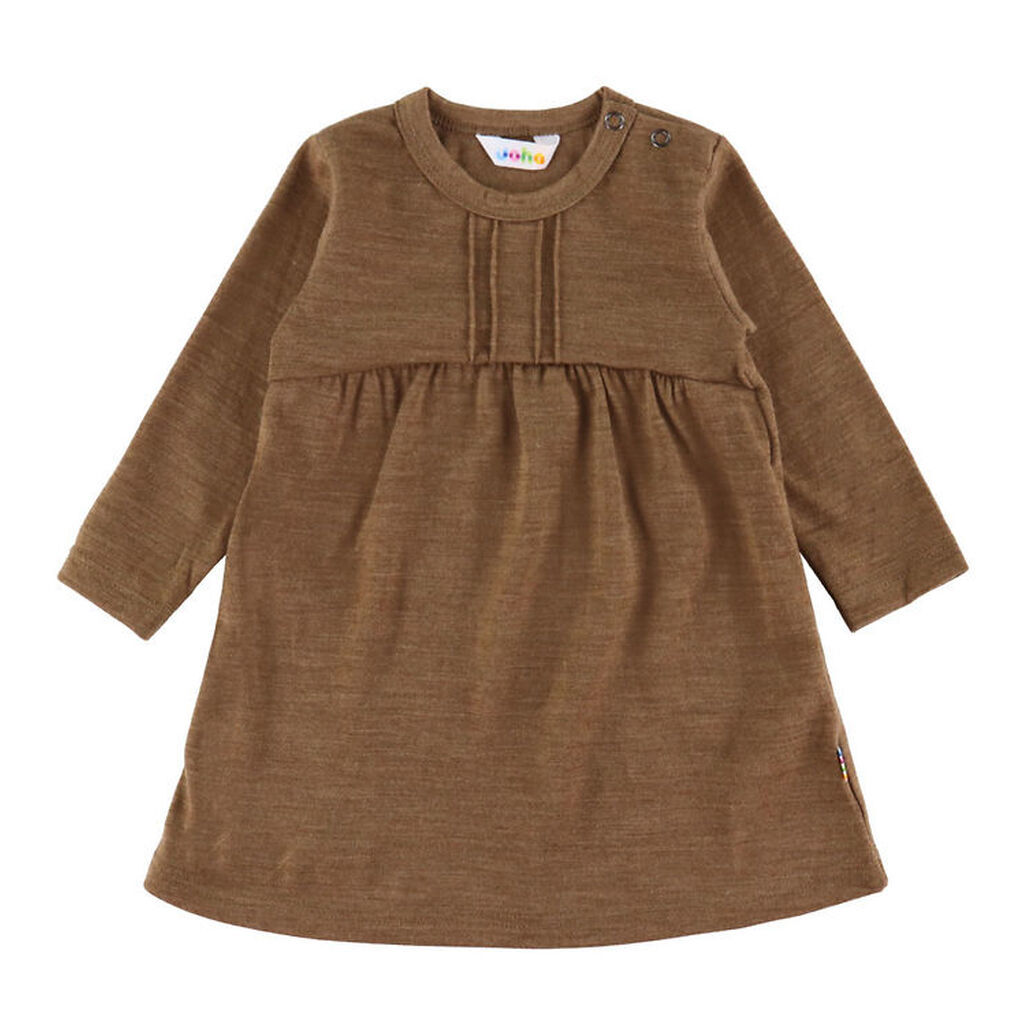 Joha Kjole - Uld - Varm Brun