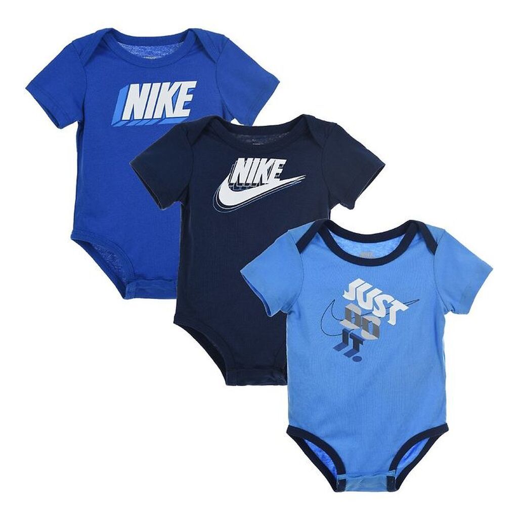 Nike Bodyer k/æ - Block - 3-Pak - University Blue