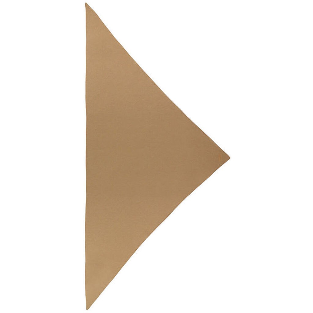 Lala Berlin Tørklæde - 162x85 - Triangel Solid M - Earth