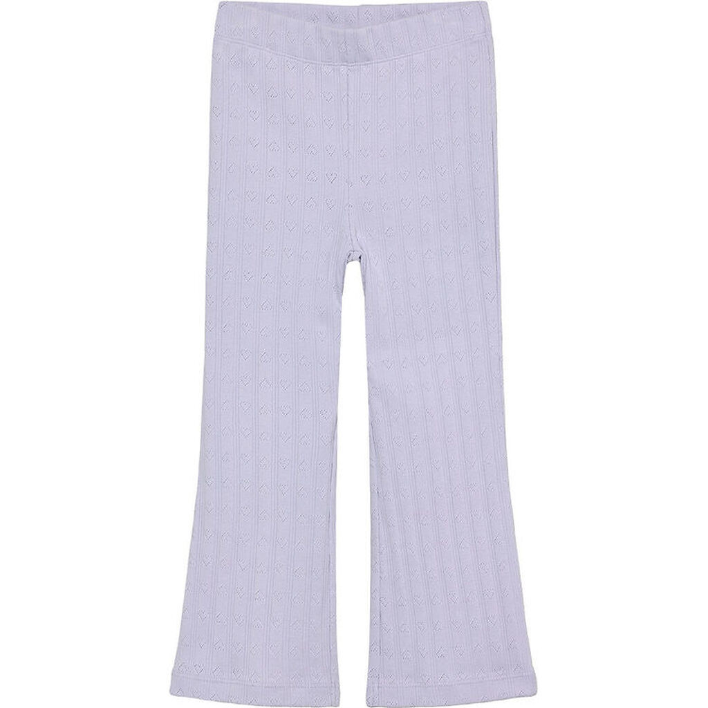 En Fant Leggings - Pointelle - Purple Heather