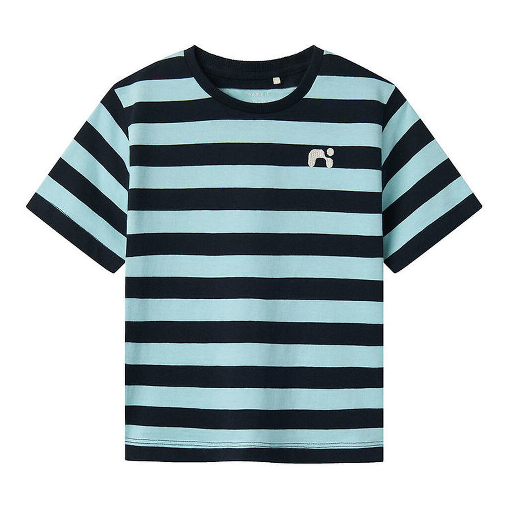 Name It T-shirt - NmmFridy - Aquatic m. Striber