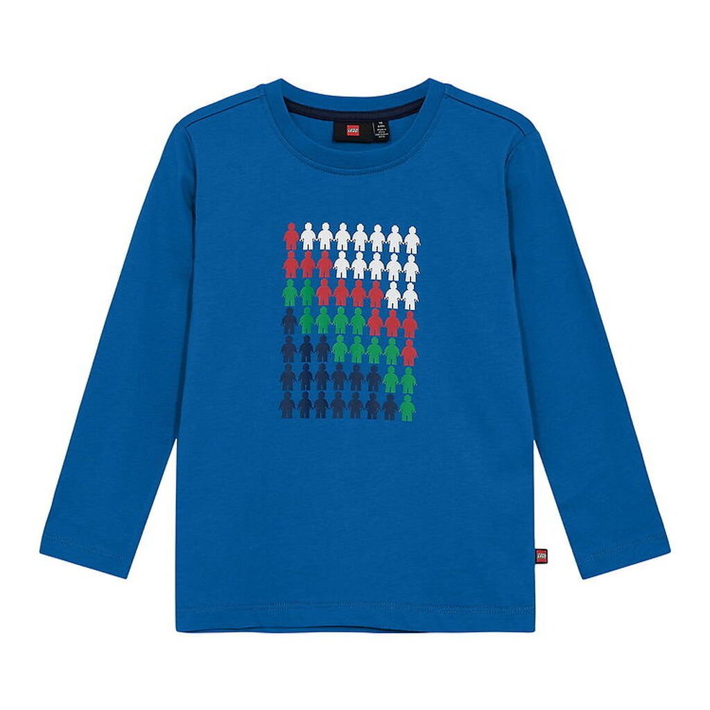 LEGOÂ® Wear Bluse - LWTaffy 700 - Blå m. Print