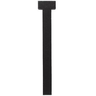 Design Letters Træbogstaver - T - Sort