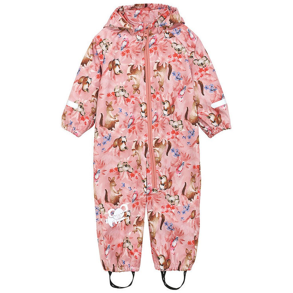 CeLaVi Softshelldragt - Peach Blossom m. Print